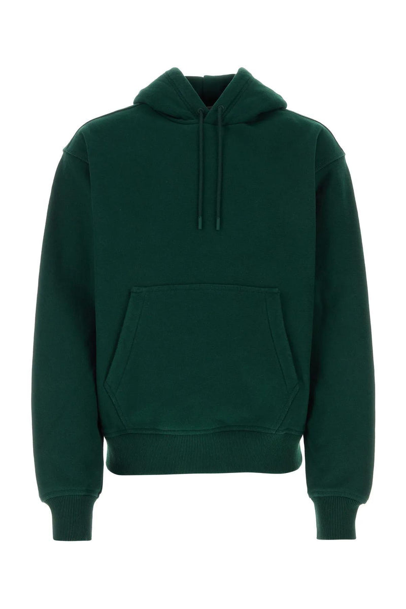 Burberry Bottle Green Cotton Sweatshirt - Men - Piano Luigi