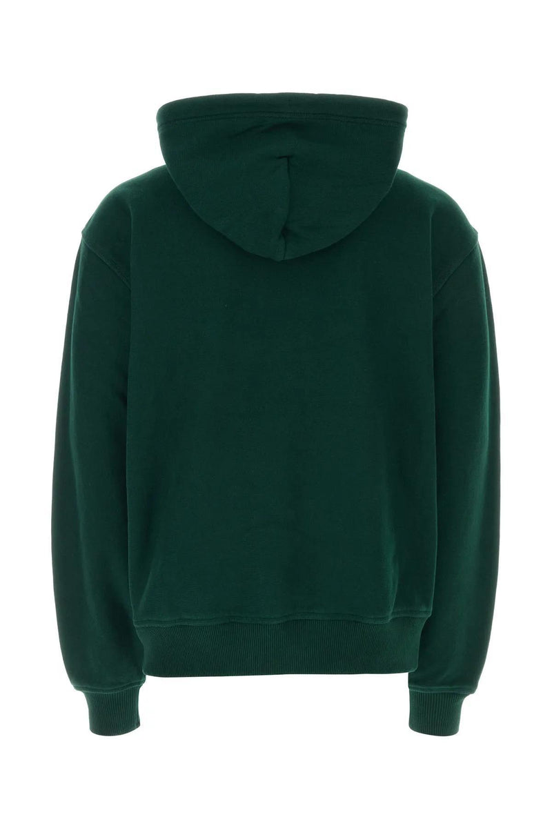 Burberry Bottle Green Cotton Sweatshirt - Men - Piano Luigi