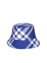 Burberry Bucket Blue Hat - Men - Piano Luigi