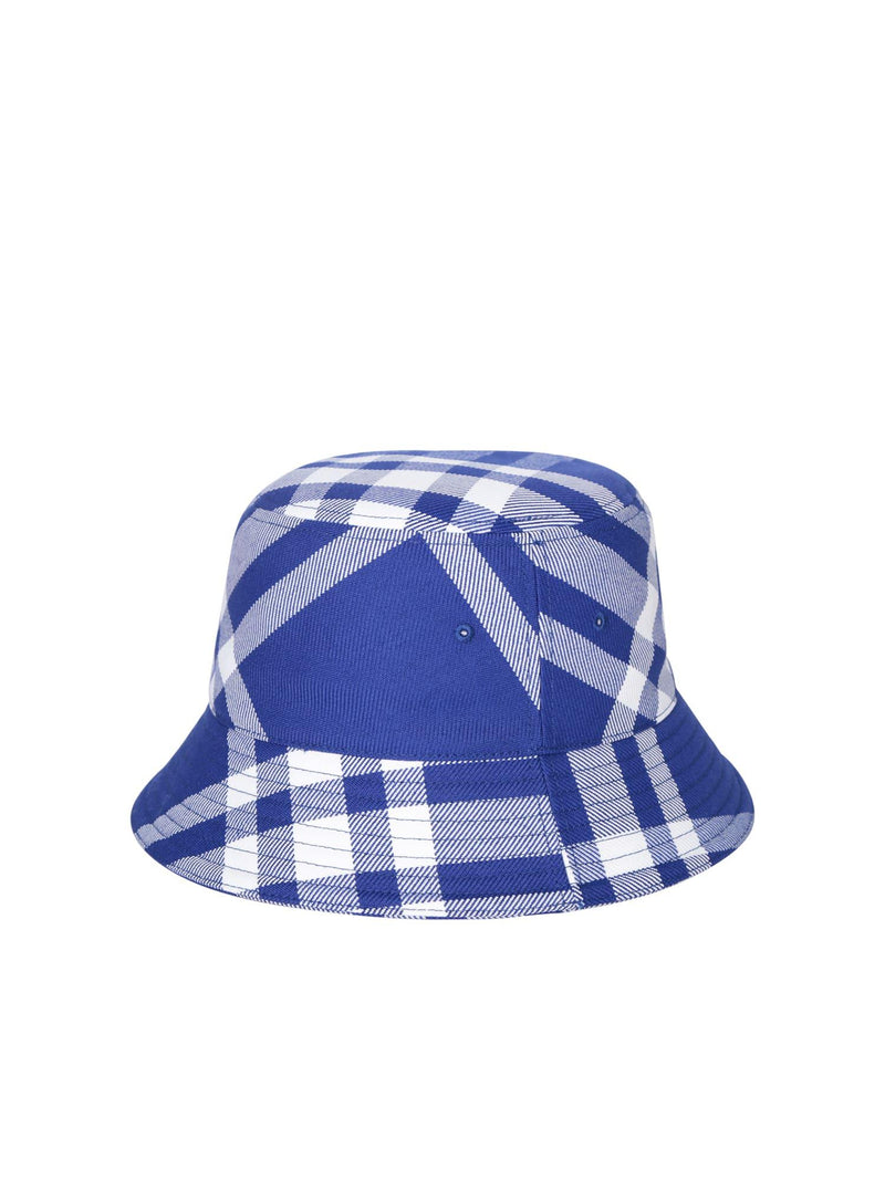 Burberry Bucket Blue Hat - Men - Piano Luigi