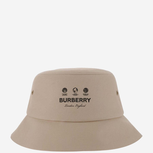 Burberry Bucket Hat With Logo - Women - Piano Luigi