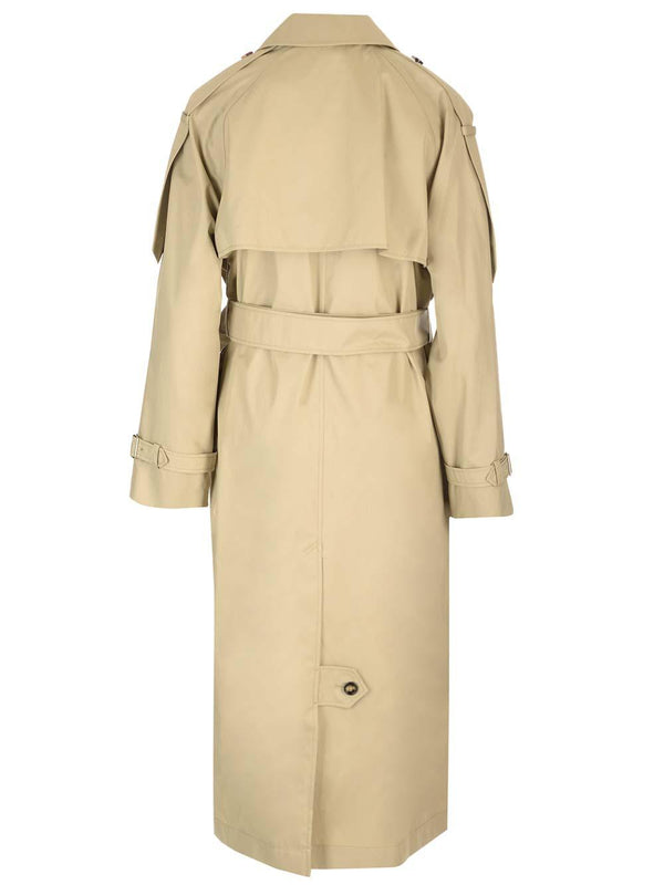 Burberry castleford Long Trench Coat - Women - Piano Luigi