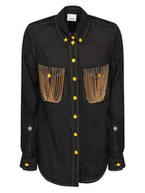 Burberry Chain-detail Shirt - Women - Piano Luigi