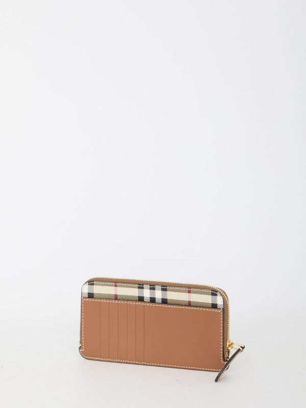 Burberry Check Cardholder - Women - Piano Luigi