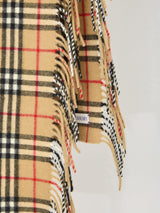 Burberry Check Cashmere Scarf - Women - Piano Luigi