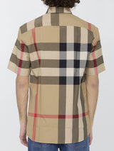 Burberry Check Cotton Shirt - Men - Piano Luigi