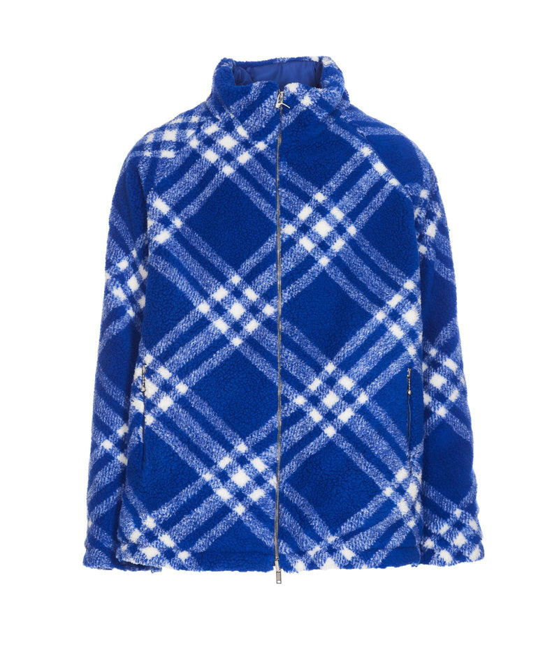 Burberry Check Fleece Reversible Jacket - Men - Piano Luigi