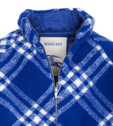 Burberry Check Fleece Reversible Jacket - Men - Piano Luigi