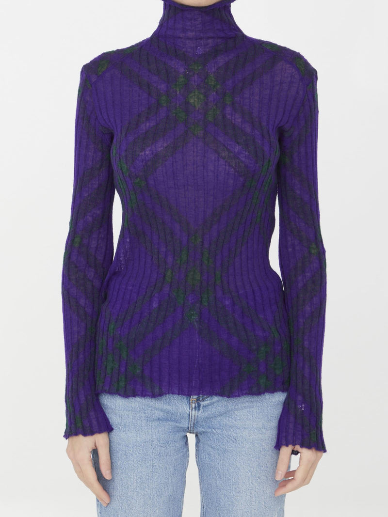 Burberry Check Jumper - Women - Piano Luigi