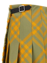 Burberry Check Kilt Skirt - Women - Piano Luigi