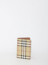 Burberry Check Passport Holder - Women - Piano Luigi