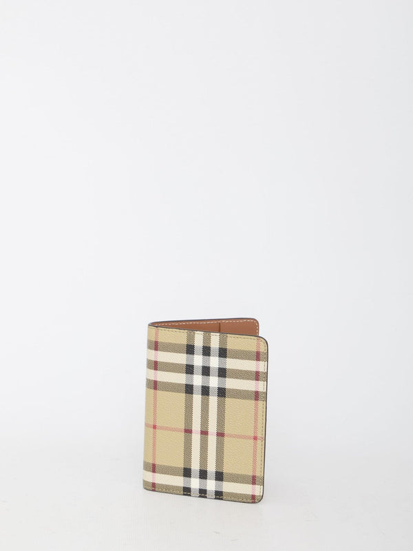 Burberry Check Passport Holder - Women - Piano Luigi