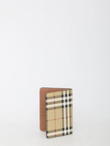 Burberry Check Passport Holder - Women - Piano Luigi