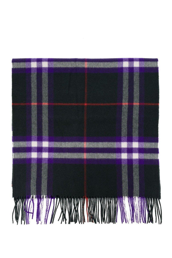 Burberry Check-pattern Fringed-edge Scarf - Women - Piano Luigi