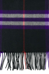 Burberry Check-pattern Fringed-edge Scarf - Women - Piano Luigi