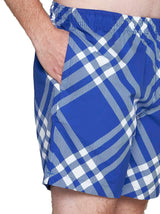 Burberry Check Printed Swim Shorts - Men - Piano Luigi