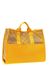 Burberry Check Shopping Bag - Women - Piano Luigi