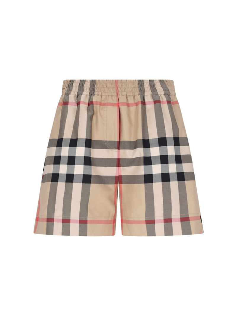 Burberry check Shorts - Women - Piano Luigi