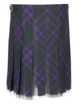 Burberry Check Silk Kilt - Women - Piano Luigi