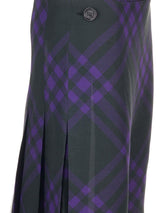 Burberry Check Silk Kilt - Women - Piano Luigi