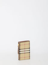 Burberry Check Small Bifold Wallet - Women - Piano Luigi