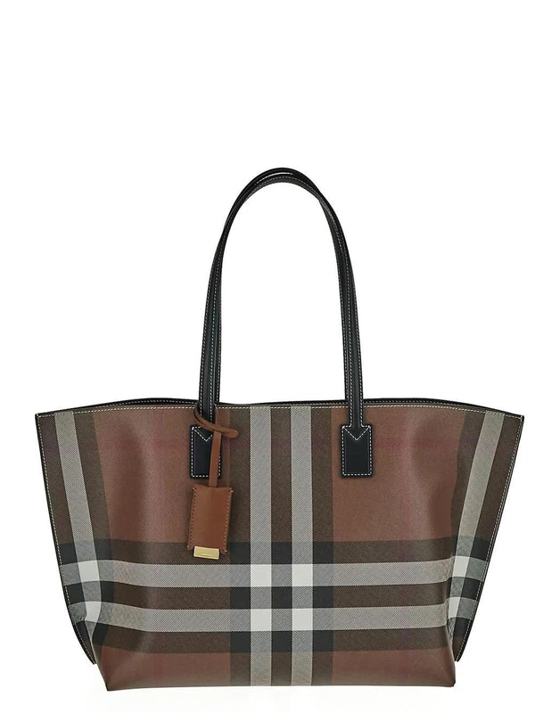 Burberry Check Tote Bag - Women - Piano Luigi