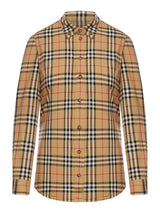 Burberry Checked Buttoned Shirt - Women - Piano Luigi