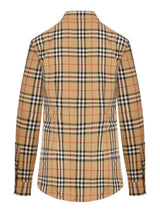 Burberry Checked Buttoned Shirt - Women - Piano Luigi