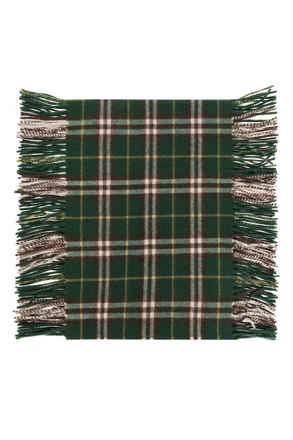 Burberry Checked Fringed Scarf - Women - Piano Luigi