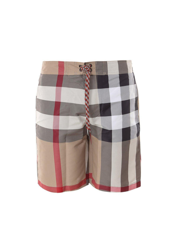 Burberry Checked Swim Shorts - Men - Piano Luigi