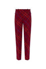 Burberry Checked Trousers - Women - Piano Luigi