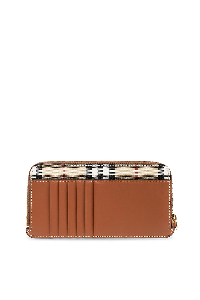 Burberry Checked Wallet - Women - Piano Luigi