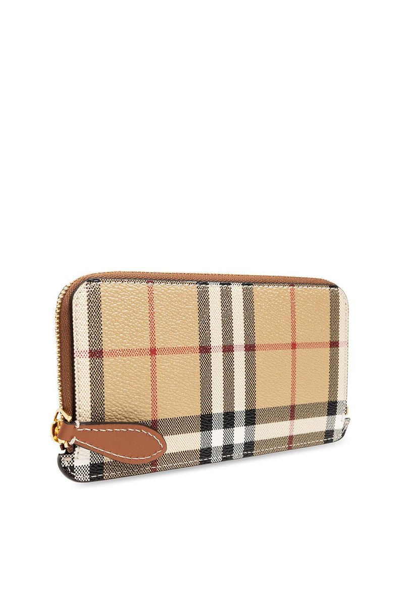 Burberry Checked Wallet - Women - Piano Luigi