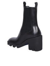 Burberry Chelsea Black Ankle Boots - Women - Piano Luigi