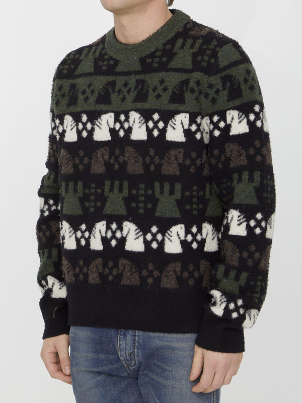 Burberry Chess Pattern Sweater - Men - Piano Luigi