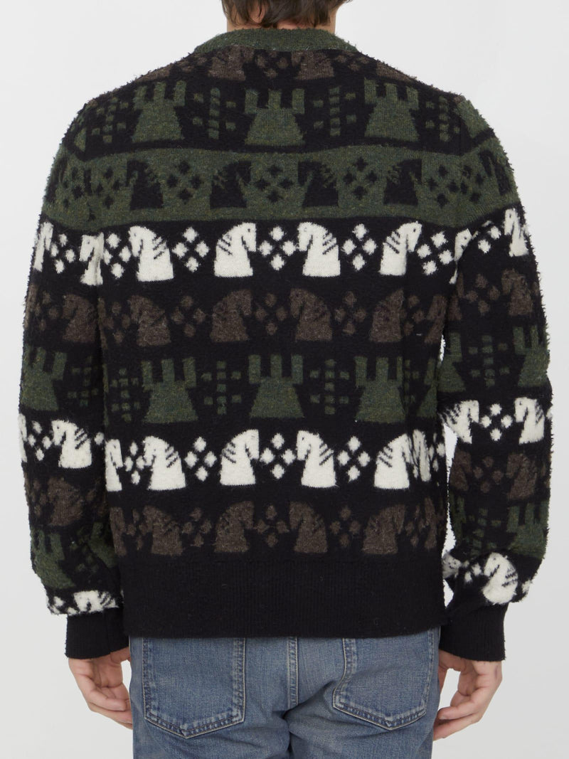 Burberry Chess Pattern Sweater - Men - Piano Luigi