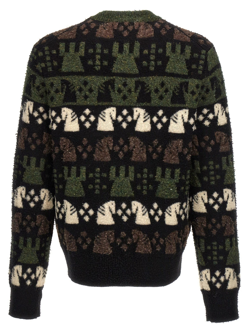 Burberry Chess Sweater - Men - Piano Luigi