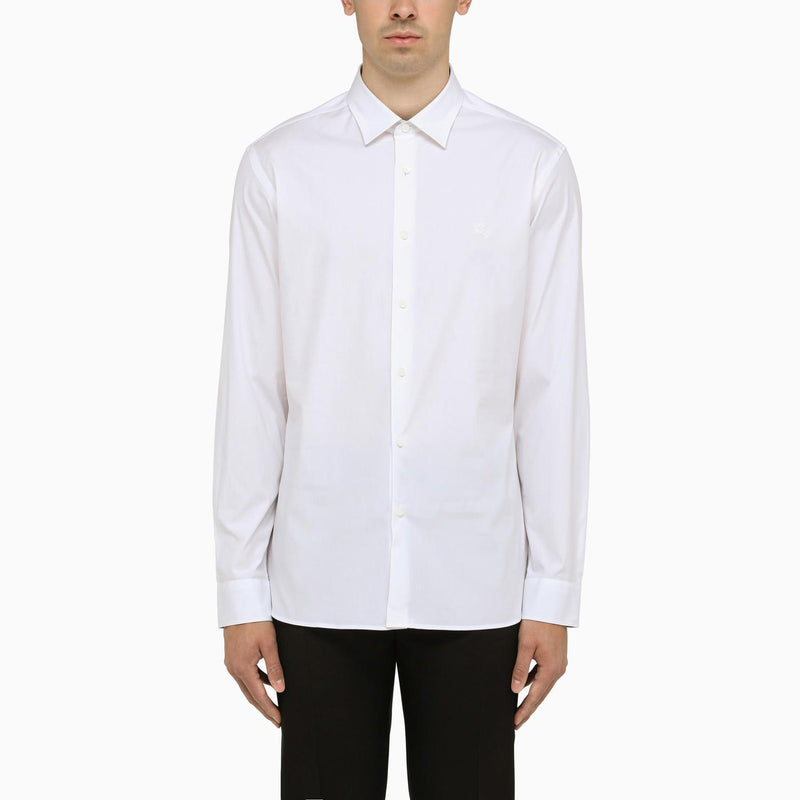 Burberry Classic White Poplin Shirt - Men - Piano Luigi