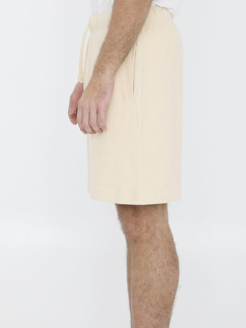 Burberry Cotton Towelling Shorts - Men - Piano Luigi