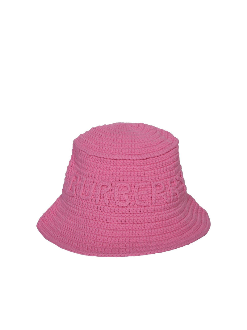 Burberry Crochet Pink Hat - Women - Piano Luigi