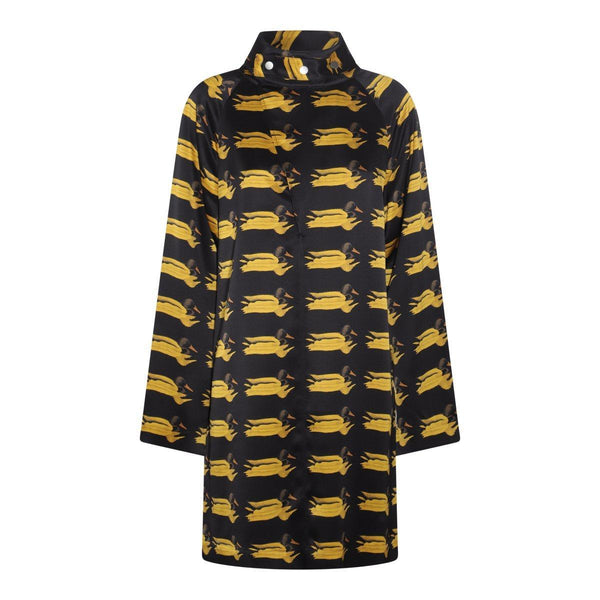 Burberry Duck Printed Long Sleeved Mini Dress - Women - Piano Luigi