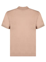 Burberry Eddie Tb Beige Polo Shirt - Men - Piano Luigi