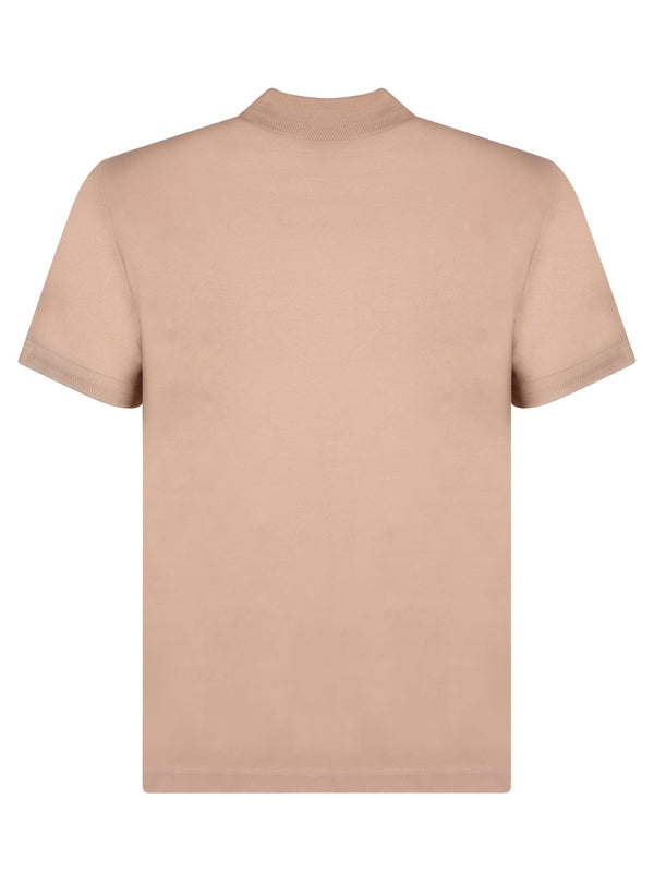 Burberry Eddie Tb Beige Polo Shirt - Men - Piano Luigi