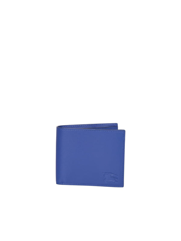 Burberry Ekd Blue Wallet - Men - Piano Luigi