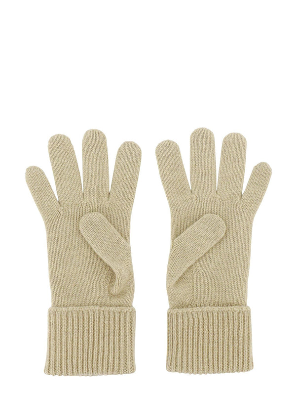 Burberry Ekd Knitted Gloves - Women - Piano Luigi