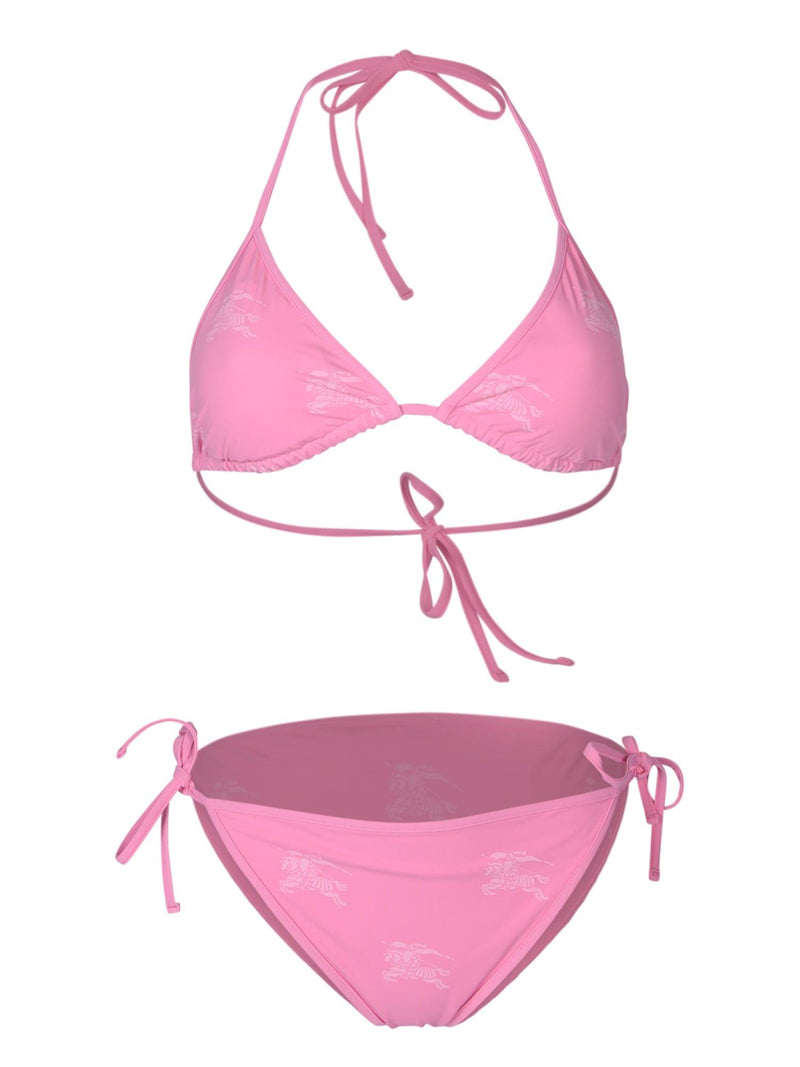 Burberry Ekd Print Pink Bikini - Women - Piano Luigi