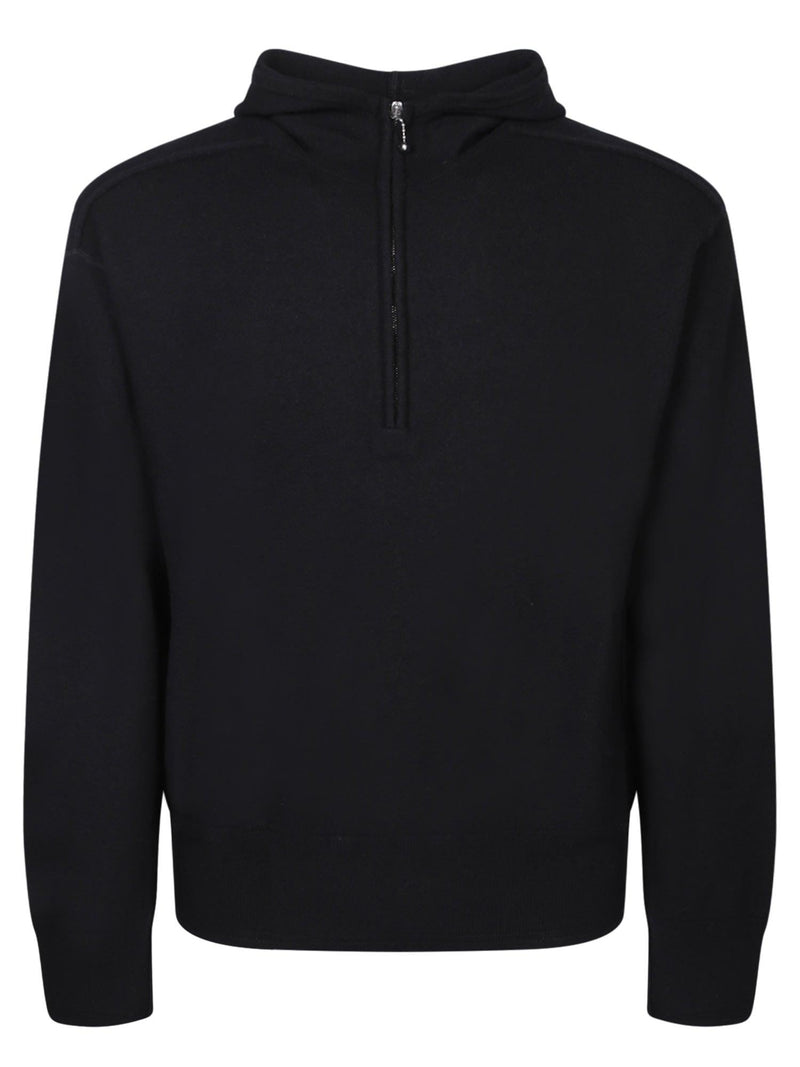 Burberry Half-zip Black Sweatshirt - Men - Piano Luigi