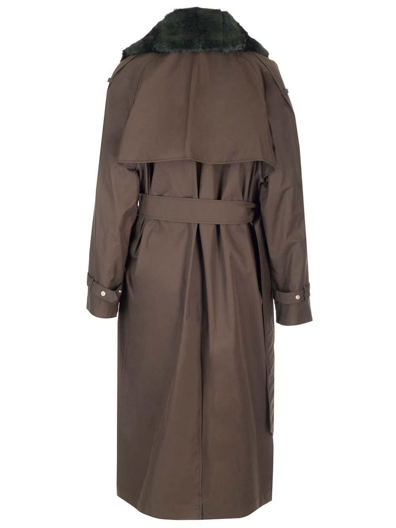 Burberry kennington Long Trench Coat - Women - Piano Luigi