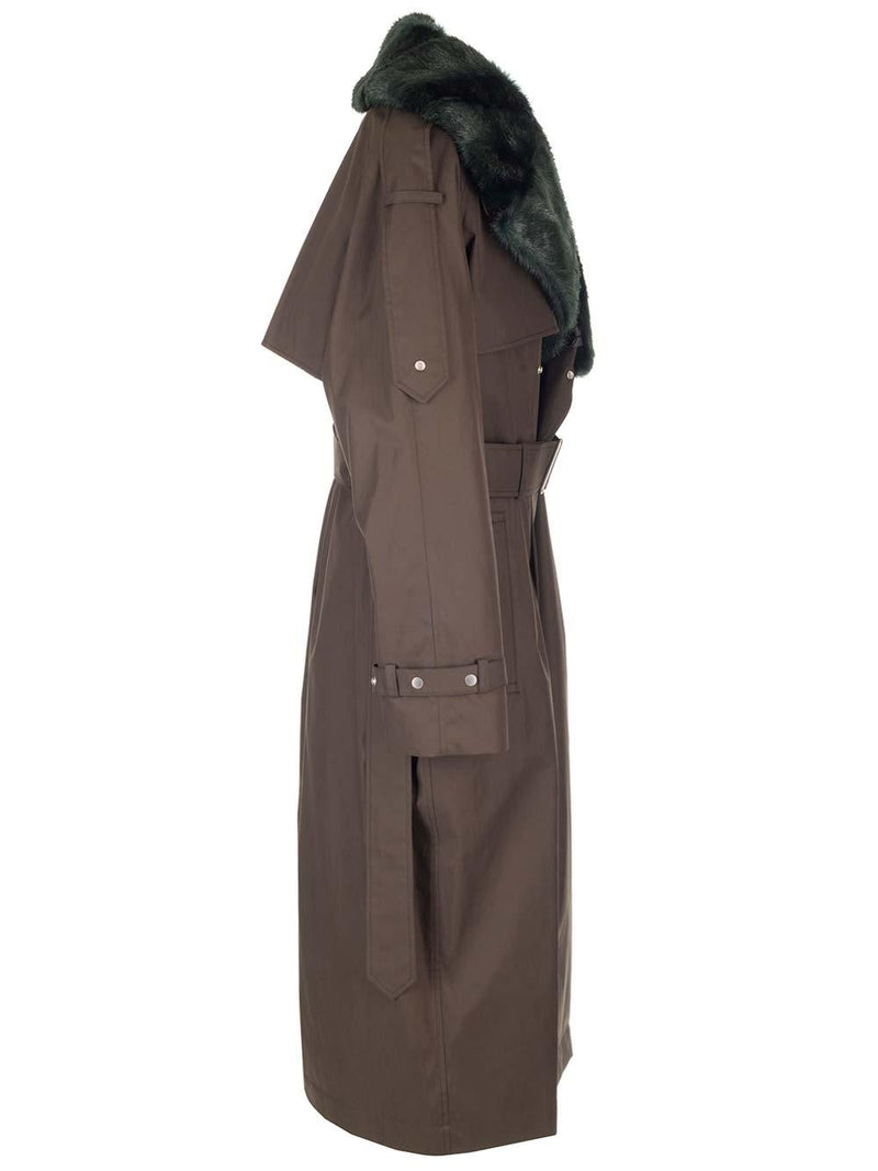 Burberry kennington Long Trench Coat - Women - Piano Luigi