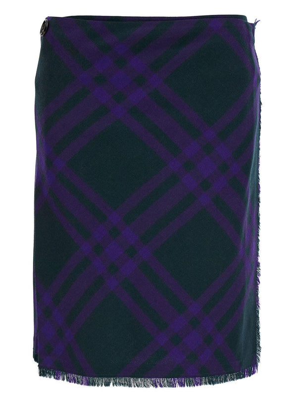 Burberry Kilt Skirt Look1 - Women - Piano Luigi